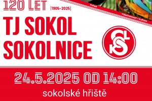 24.5. Sokol, 13. - 15.6 Jánské hody, 4.-.6.7. Saňař cup, Sokolnice