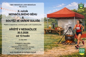 II. ročník nesvačilského běhu a soutěž ve vaření guláše