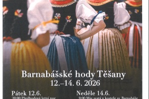 Hody Těšany 12. - 14. 6. 2026