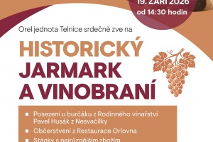 Historický jarmark Telnice 19.9.2026