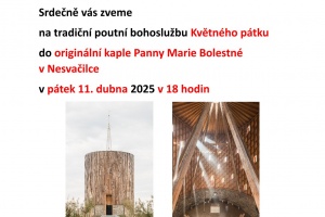 Poutní bohoslužba Květného pátku