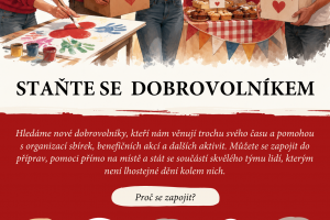 Oblastní charita Rajhrad, hledá dobrovolníky