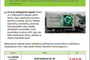 Svoz nebezpečného odpadu